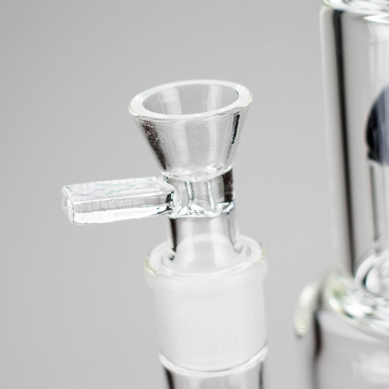 Tree Glass | 15" Double Tree Cake Bong Glass Bong Maq Distributors