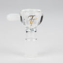 Tech Tubes | Signature 19mm Glass Bowl Bowl · Banger · Oil Burner Maq Distributors White