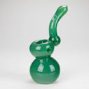 Tree Glass | 7" Showerhead Sherlock Glass Bubbler Glass Pipe Maq Distributors Jade Green