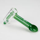 Tree Glass | 4.5" Thin Showerhead Hammer Glass Bubbler Glass Pipe Maq Distributors Jade Green