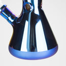 Karma | 9" Beaker Blue Metallic Glass Bong Glass Bong Maq Distributors