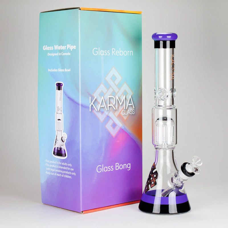O Karma | 17" Tree Perc Glass Bong