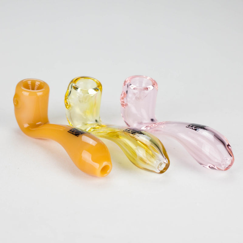 BoroSci | 4" Mini Sherlock Glass Pipe Glass Pipe Maq Distributors