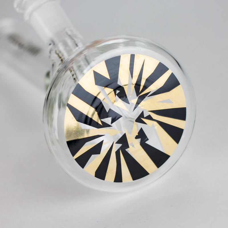 WellCann | 11" Beaker Glass Bong Glass Bong Smoking Cat Distribution