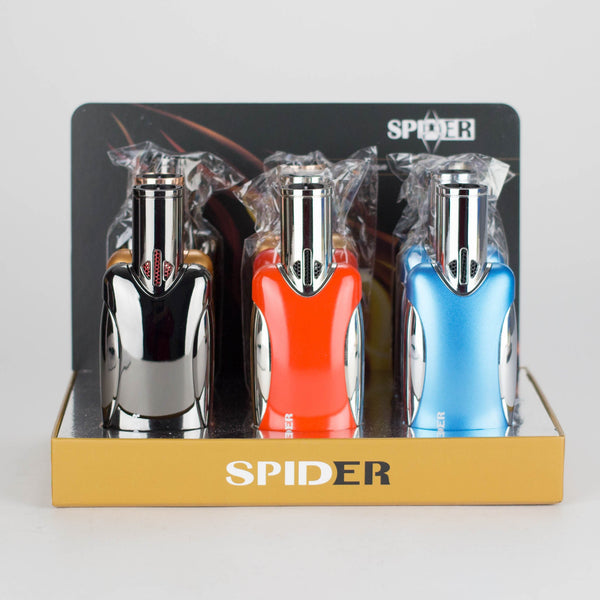 O Spider | Refillable Torch Lighter [SP-386] - 9/Display
