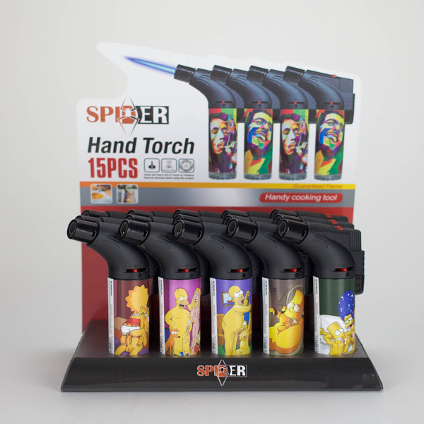 O Spider | Refillable Torch Lighter [RK-905] - 15/Display