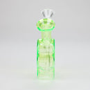 4″ Green Flower Soft Glass Bong [TX216] Glass Bong Canadian Distributor