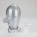 4″ Grey Rocket Glass Bong [XD022] Glass Bong Canadian Distributor