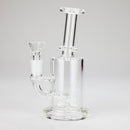 7″ Clear Glass Bong with water diffuser [C1041] Glass Bong Canadian Distributor
