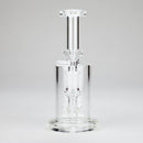 7″ Clear Glass Bong with water diffuser [C1041] Glass Bong Canadian Distributor