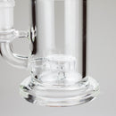 7″ Clear Glass Bong with water diffuser [C1041] Glass Bong Canadian Distributor