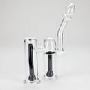 6″ Clyde Bubbler – Dual Chamber Glass Bong [DCK-018] Glass Bong Canadian Distributor
