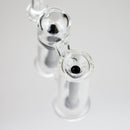 6″ Clyde Bubbler – Dual Chamber Glass Bong [DCK-018] Glass Bong Canadian Distributor
