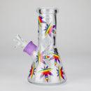 8" Soft glass beaker water bong [M08407] Glass Bong Canadian Distributor