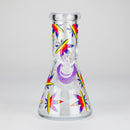 8" Soft glass beaker water bong [M08407] Glass Bong Canadian Distributor