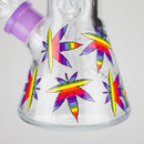 8" Soft glass beaker water bong [M08407] Glass Bong Canadian Distributor