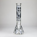 13″ 7mm Glass Beaker Bong [DCK-019] Glass Bong Canadian Distributor Black