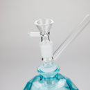 7″ Diamond Soft Glass Bong [DWP50] Glass Bong Canadian Distributor