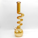 Fortune | Electroplated Zig-Zag Zong 18" 7mm [Z185007E-1] Glass Bong Fortune 3