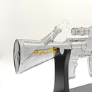 Fortune | 24" Carbine Rifle Bong With Hard Wood Stand [Gun-C] Glass Bong Fortune