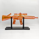 Fortune | 24" Carbine Rifle Bong With Hard Wood Stand [Gun-C] Glass Bong Fortune D