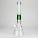 15″ 7mm Glass Beaker Bong [C1033] Glass Bong Canadian Distributor Green