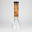 14″ 7mm Glass Beaker Bong [C1039] Glass Bong Canadian Distributor Orange