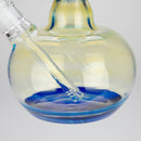 16″ Inside Out Jade Blue Color Tube Glass Bong [C2698] Glass Bong Canadian Distributor