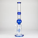 18.5″ Shower Head Perc Glass Water Bong [C2699] Glass Bong Canadian Distributor Blue