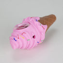 4″ Mini Silicone Ice Cream Cone Pipes – 20 Assorted Colors in Jar [ES111HP] Silicone Pipe Canadian Distributor