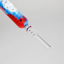 6″ Silicone Handpipe Jar – 20 Assorted Pieces with Glass Bowls & Straw [ES108HP] Silicone Pipe Canadian Distributor