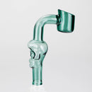 4" Unique Skull Design, 90-Degree Glass Banger [BN-600] Banger · Oil Burner Canadian Distributor Lake Green