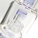 Fortune | 16" 7mm Double-Disk Percolator Beaker [1650PC-PK] Glass Bong Fortune