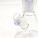 Fortune | 16" 7mm Double-Disk Percolator Beaker [1650PC-PK] Glass Bong Fortune