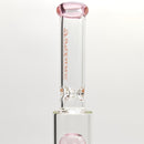 Fortune | 14" Double Inline Stemless to Grid Percolator Bong [1450PC] Glass Bong Fortune