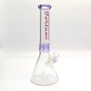 Fortune | 14" 7mm Accent Beaker [C145007] Glass Bong Fortune Purple