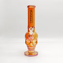 Fortune | Electroplated Skull 14" 7mm Glass Bong [SK144407E] Glass Bong Fortune B-Brown