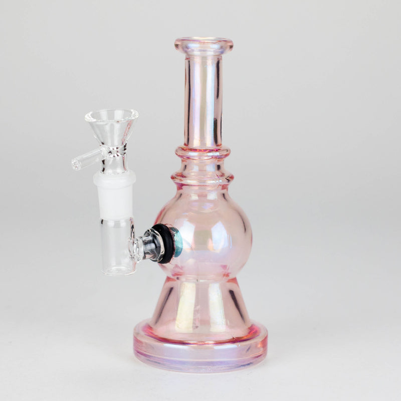 6.5″ Dream Crystal Mini Glass Bong [FHS035B] Glass Bong Canadian Distributor Pink