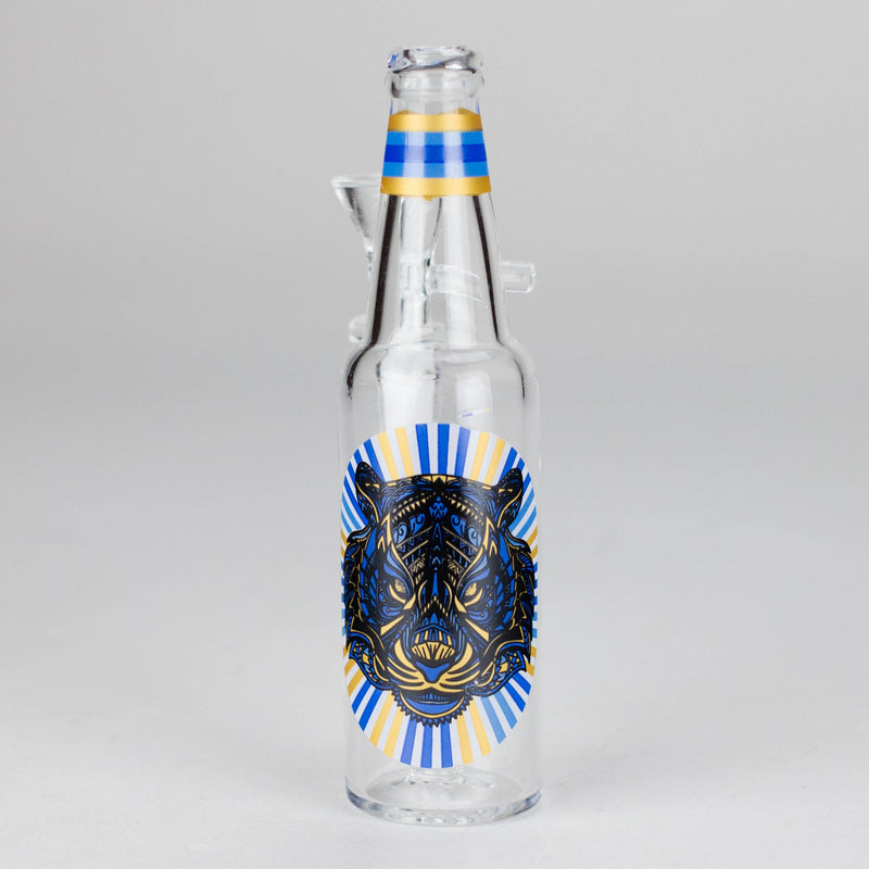 6″ Beer Bottle Design Glass Bong [WP4511S] Glass Bong Canadian Distributor Design 2