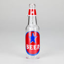 6″ Beer Bottle Design Glass Bong [WP4511S] Glass Bong Canadian Distributor Design 5