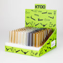 4" Glass Tube straight pipe Box of 100 [GL-GO10x] Glass Pipe Canadian Distributor Electroplating (GO103)