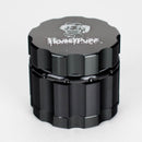 Honey Puff | 4 Parts 50mm Grinder [P1240] Regular Grinder Canadian Distributor Black