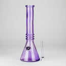 12" colored soft glass water bong [HX4003N] Glass Bong ONE