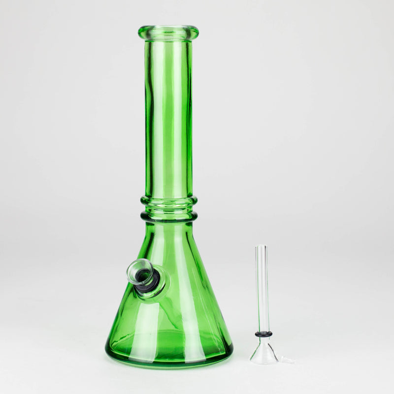 10" colored soft glass water bong [HX4002N] Glass Bong ONE