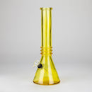 12" colored soft glass water bong [HX4003N] Glass Bong ONE Yellow