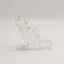 Electroplated 7.5" Pistol Glass Bong [SGun2-A] Glass Bong Fortune Sunshine