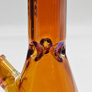 14“ 9mm Electroplated Beaker Bong-Assorted Color Glass Bong Fortune