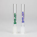 Marley Glass | 4-Inch Downstem with Colored Logo – No Cuts Downstem · Bowlstem Smoking Cat Distribution