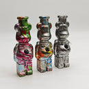 7.5" Hydrographic Bear Water Pipe-Assorted Designs Glass Bong Super Supplys Inc