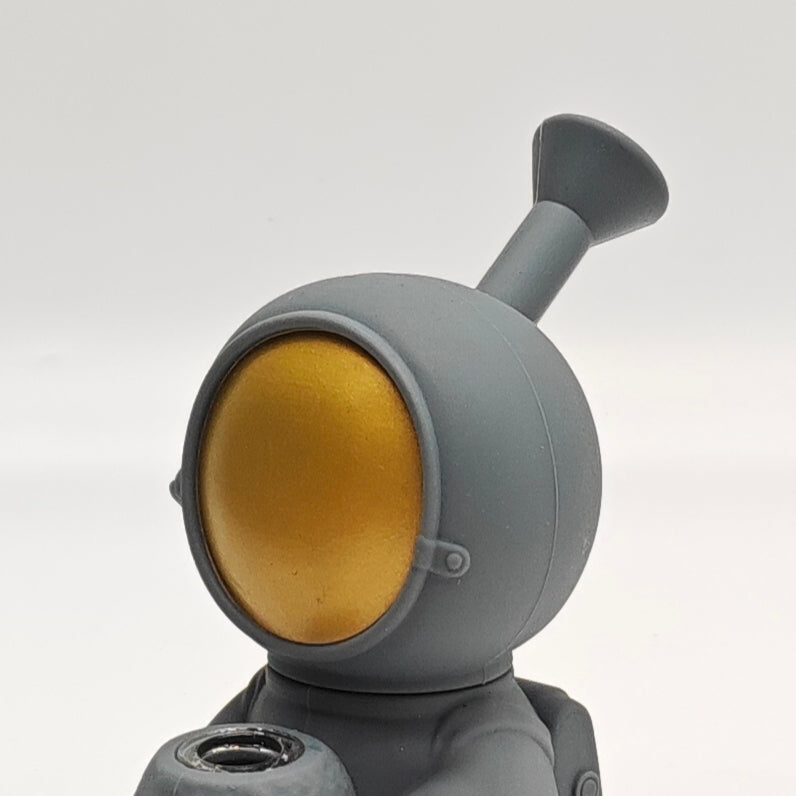 6“ Astronaut Silicone Water Pipe [SP1116] Resin · Silicone · Plastic Bong Super Supplys Inc